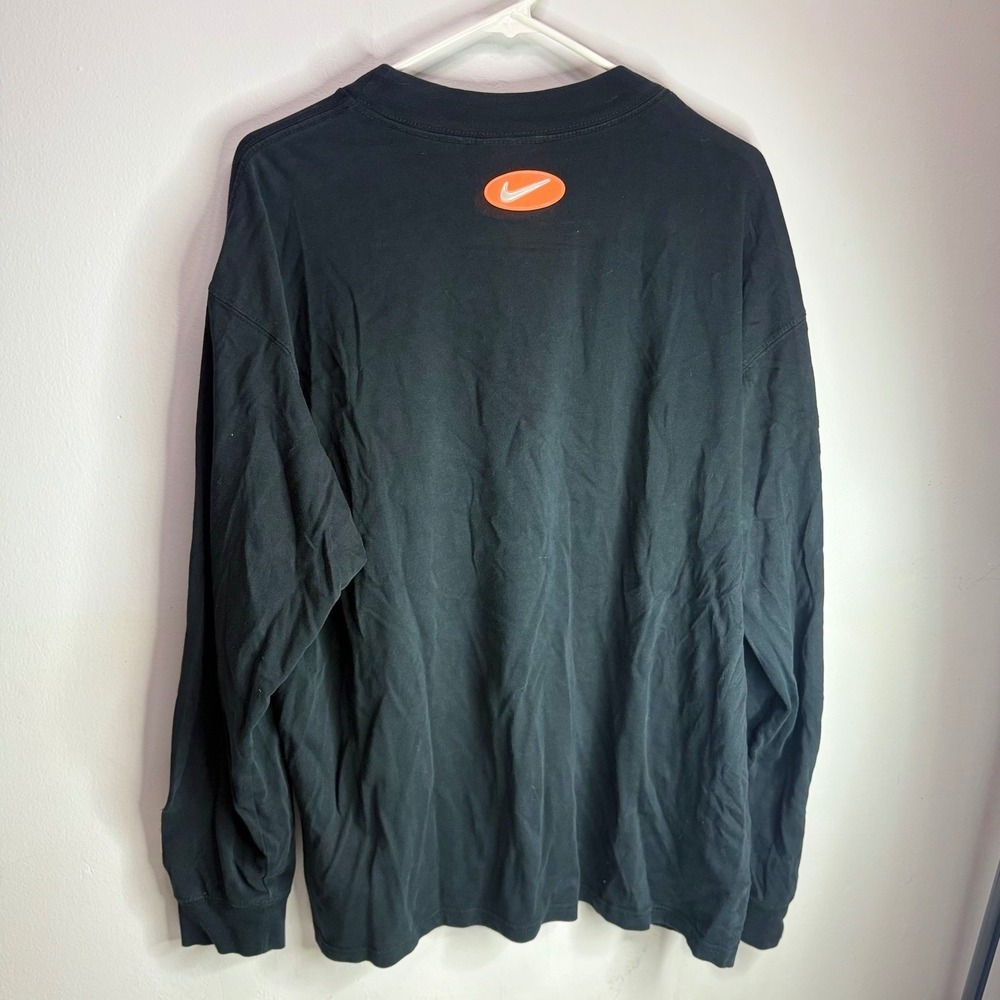 Nike x Travis Scott Sun Shirt Men's Long Sleeve in black size large - Picture 11 of 12